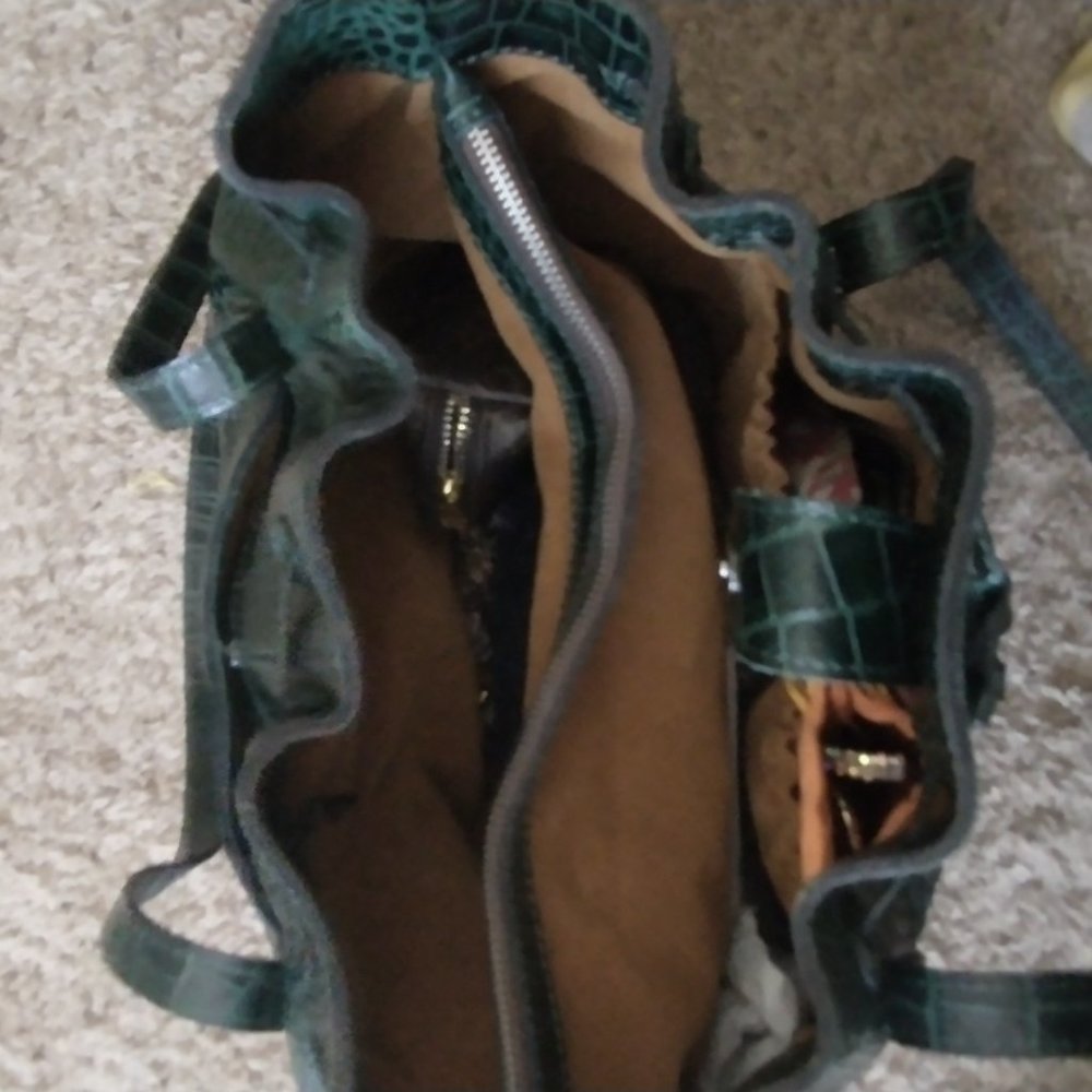 PATRICIA NASH "10TH" ANNIVERSARY LEATHER HANDBAG - Picture 4 of 7